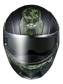 OGK \"KAZAMI CAMO\" システムヘルメット 【すぐ発送・送料込み】 OGK 